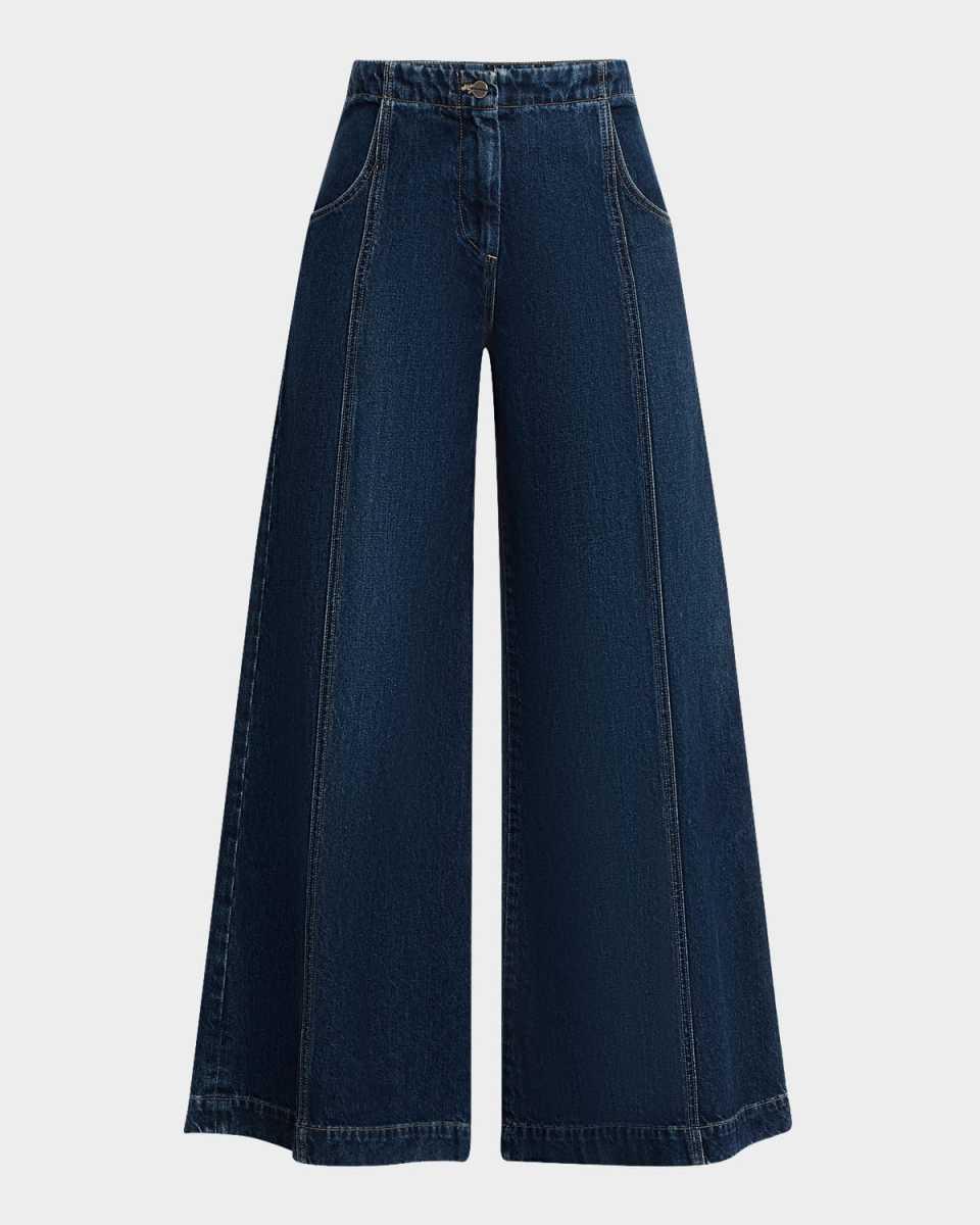 Dancing in the Dark Wide-Leg Jeans